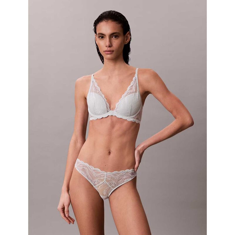 Calvin Klein Sensual Stretch Lace Bikini Brief image number 3